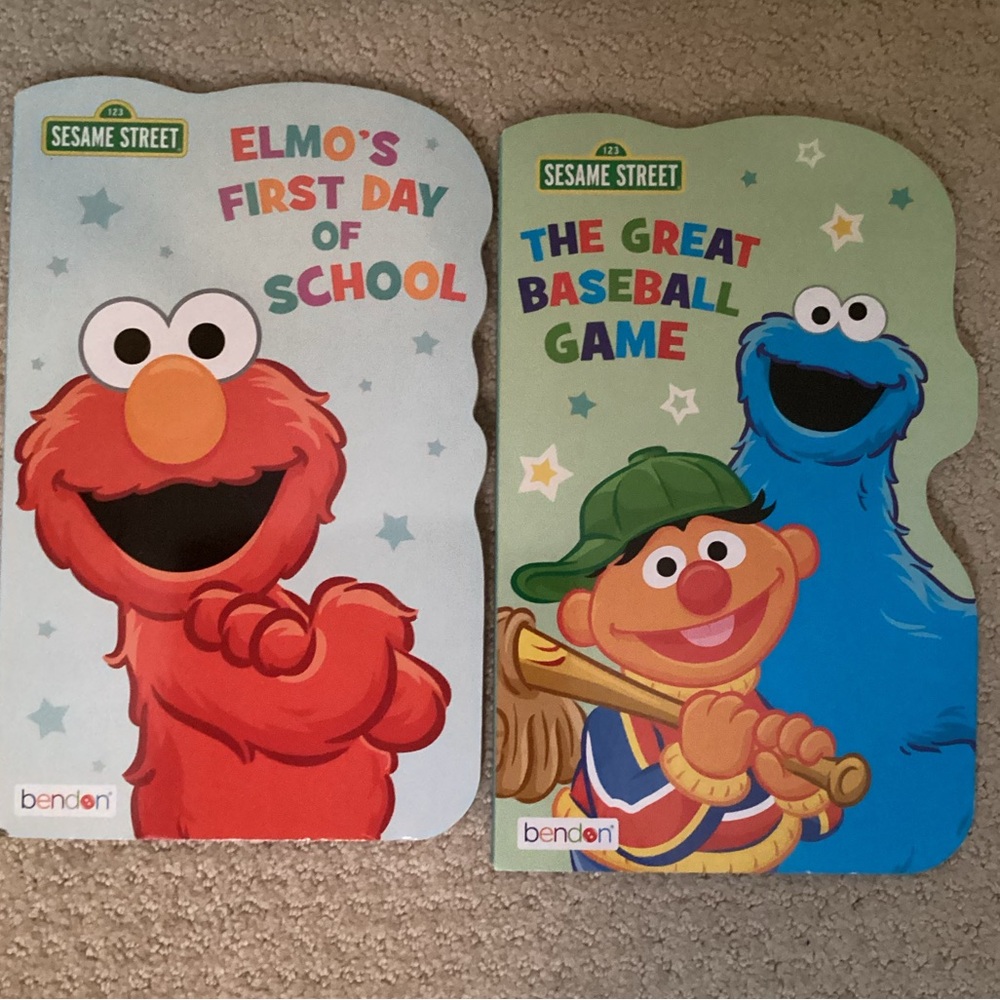 *FREE W PURCHASE Sesame Street Children's Books Set
